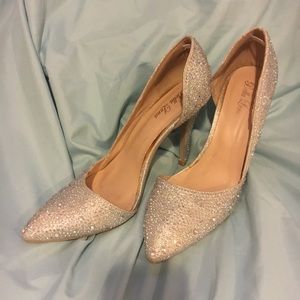 Bella Luna Sparkly High Heels